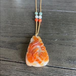 Carved Jade necklace
